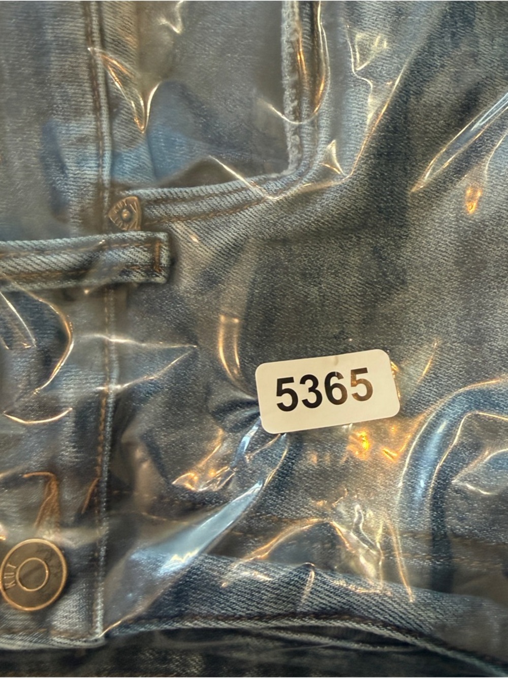 Kut From The Kloth Lucy High Rise Wide Leg Jeans Size 8 Medium Wash 25365 - Picture 15 of 15